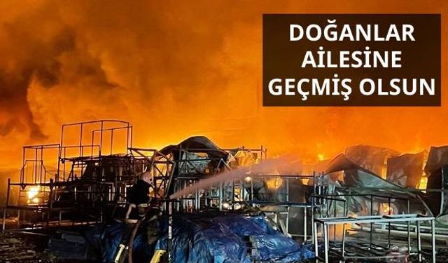 Kelebek Mobilyanın Düzce Fabrikasında Yangın