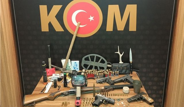 Tarihi Eser Kaçakçılarına Operasyon: 3 Gözaltı