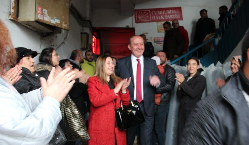 İsmail Işık'a coşkulu karşılama...