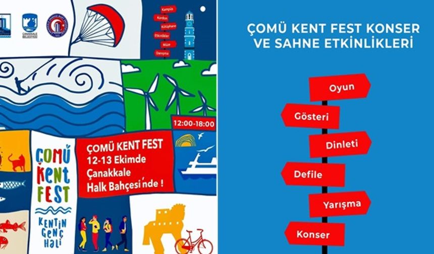 ÇOMÜ Kent Fest Başlıyor!