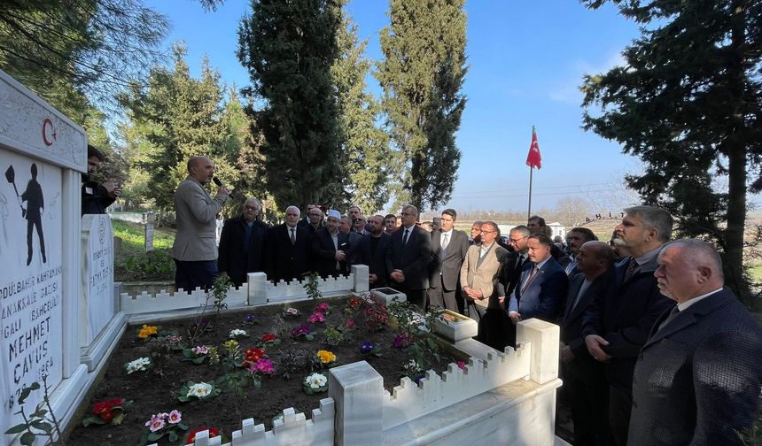 Bigalı Mehmet Çavuş kabri başında anıldı