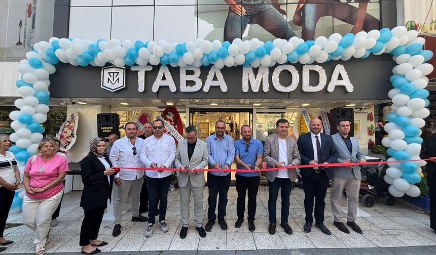 Taba Moda, Biga'da kapılarını müşterilerine açtı