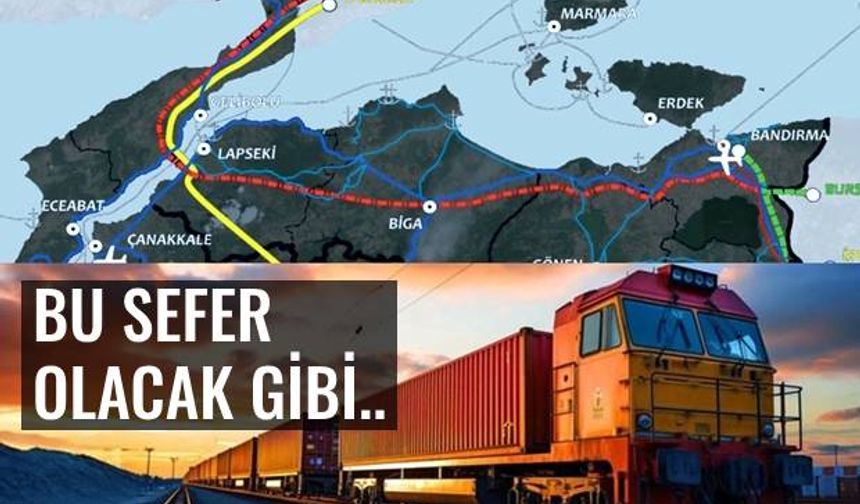 Ufukta Demiryolu Göründü..