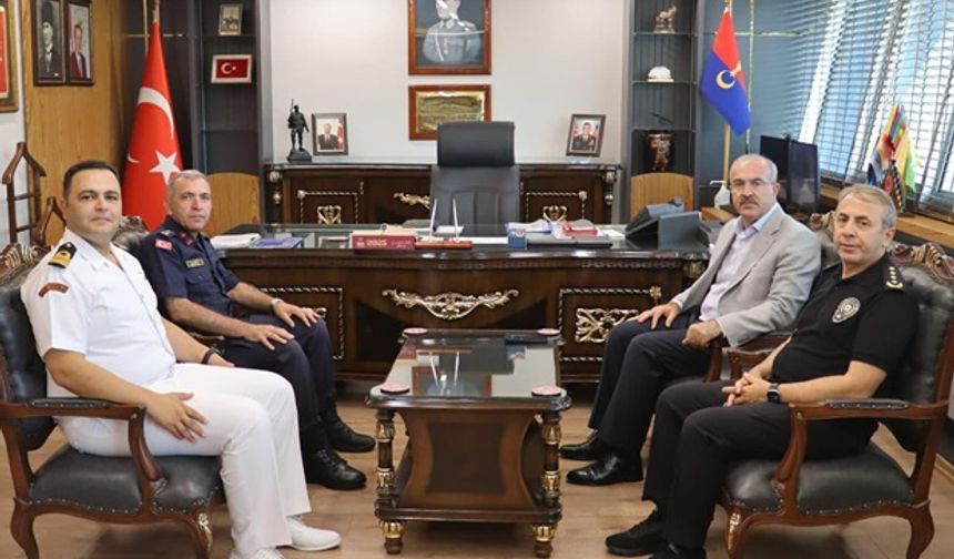 Vali Toraman’dan Albay Akyüz’e Hayırlı Olsun Ziyareti