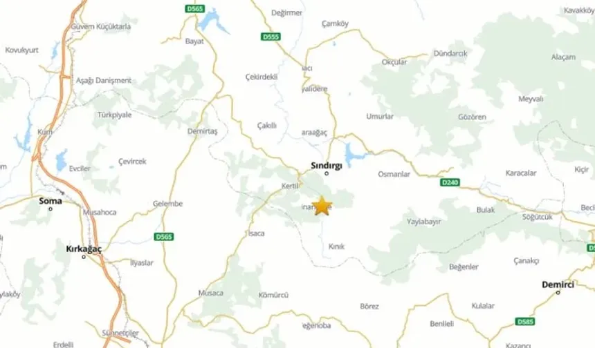 Balıkesir'de şiddetli deprem