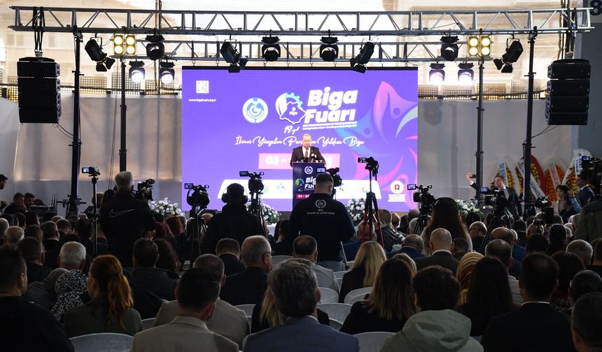 Güney Marmara, Biga Fuarı’nda buluştu