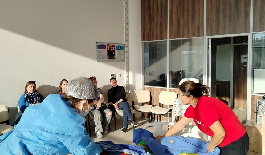 Belediye çalışanlarına hasta ve yaşlı bakım kursu...