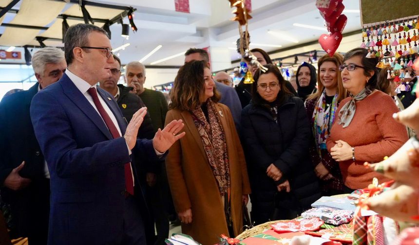 Biga’da Kadın Emeği Yılbaşı Festivali ile Vitrine Çıktı: "Hedefimiz Dünya Pazarı"