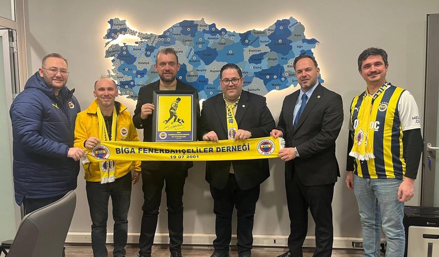 Biga FB'den Kulübe Ziyaret