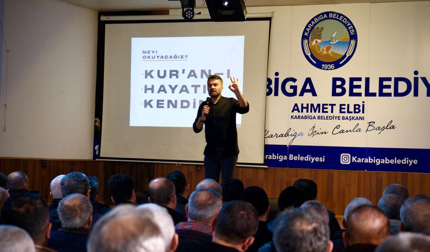 Karabiga'da "Mekke'nin Fethi" programı düzenlendi