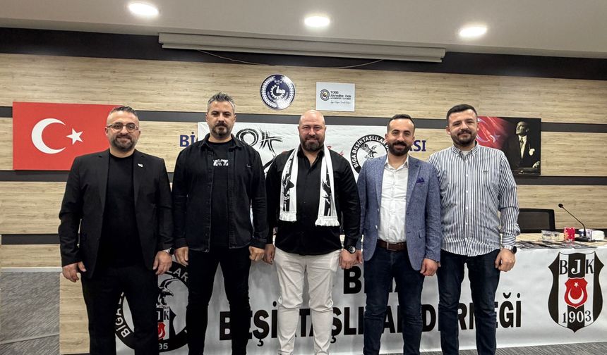 Biga Beşiktaşlılar Derneği’nde bayrak değişimi