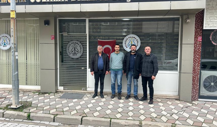 Biga Ziraat Odası’ndan çeltik ve sulama sezonu öncesi önemli ziyaretler