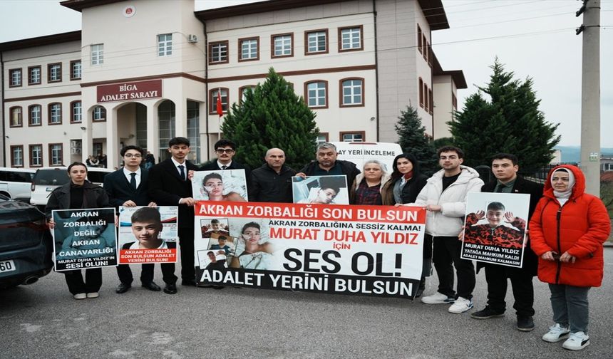 15 yaşındaki sanık ilk kez Biga'da hakim karşısına çıktı