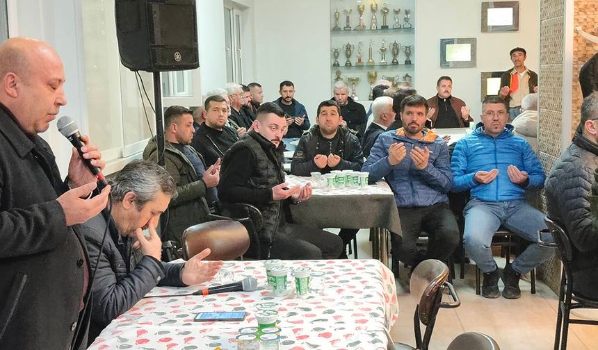 Biga’da avcılardan anlamlı vefa programı