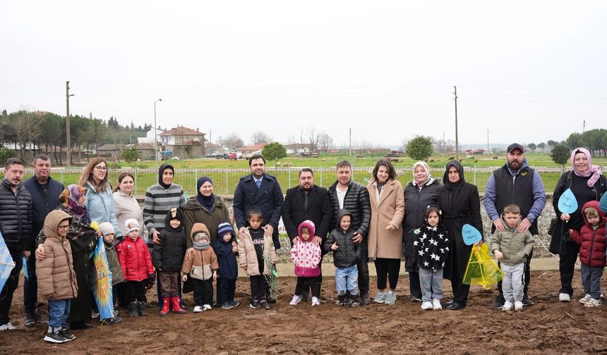 Gümüşçay’da barış ve dostluk ormanı kuruldu