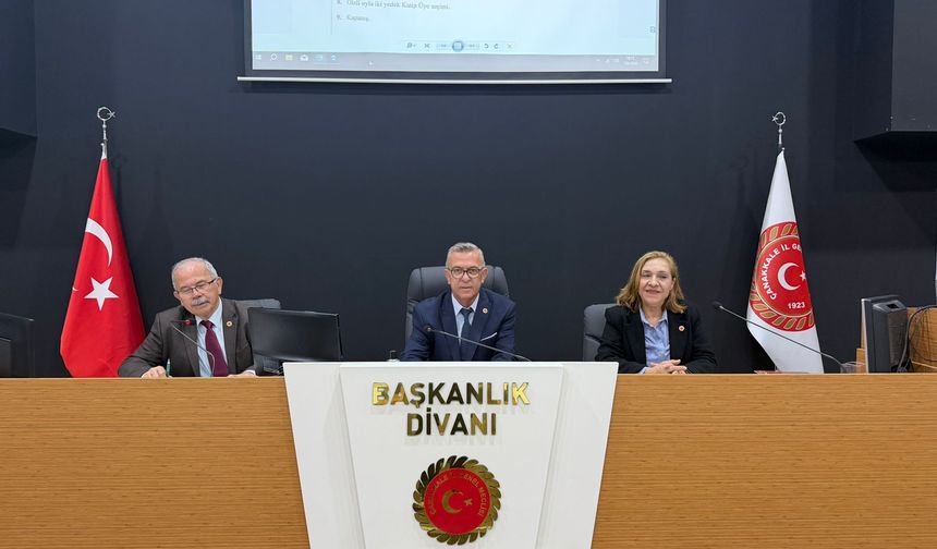 Rıdvan İpek, İl Genel Meclisi 1. Başkan Vekilliğine seçildi