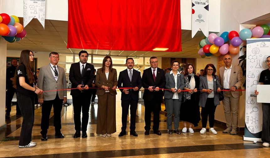 Biga İÇDAŞ Fen Lisesi bilimle şenlendi