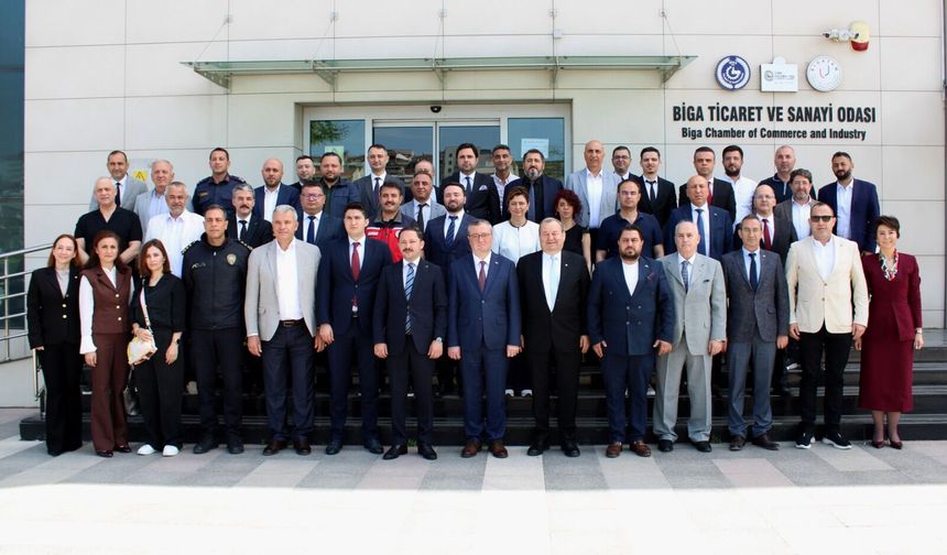 Biga’da dev yatırımlar ve kurumlar arası iş birliği masaya yatırıldı