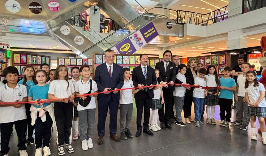 Sakarya İlkokulu'ndan sanat dolu sergi