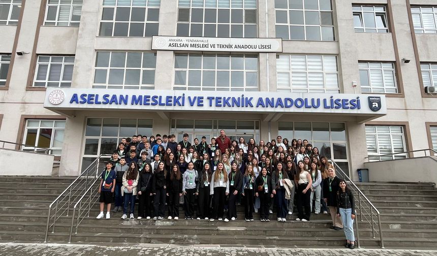Biga Ortaokulu’ndan Ankara’ya teknik gezi