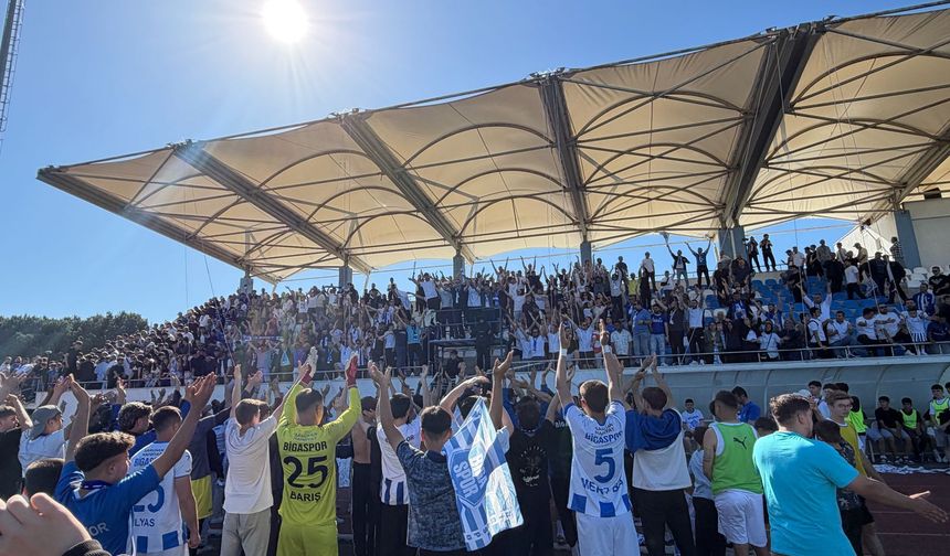 Bigaspor 3. Lig yolunda finale yükseldi