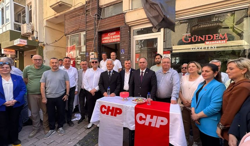 CHP'de Çanakkale İl Başkanı görevden alındı