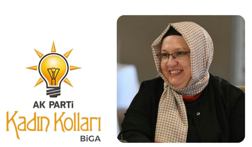 AK Parti Biga Kadın Kolları Başkanı Fatma Çiğdem Arslan İstifa Etti