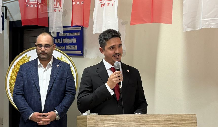 Yeni Parti Biga'da Özden Barış Çetin Adaylığını Açıkladı