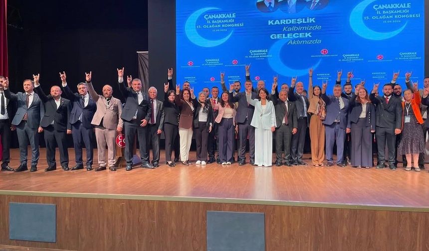 MHP Çanakkale'de görev dağılımı açıklandı