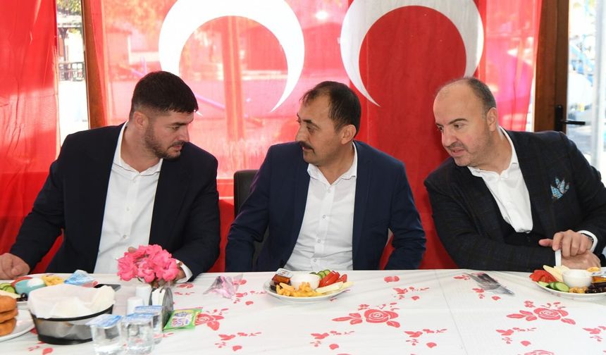 MHP Çanakkale İl Başkanı Altınkaya Lapseki'de: Sorunlar ve talepler masada