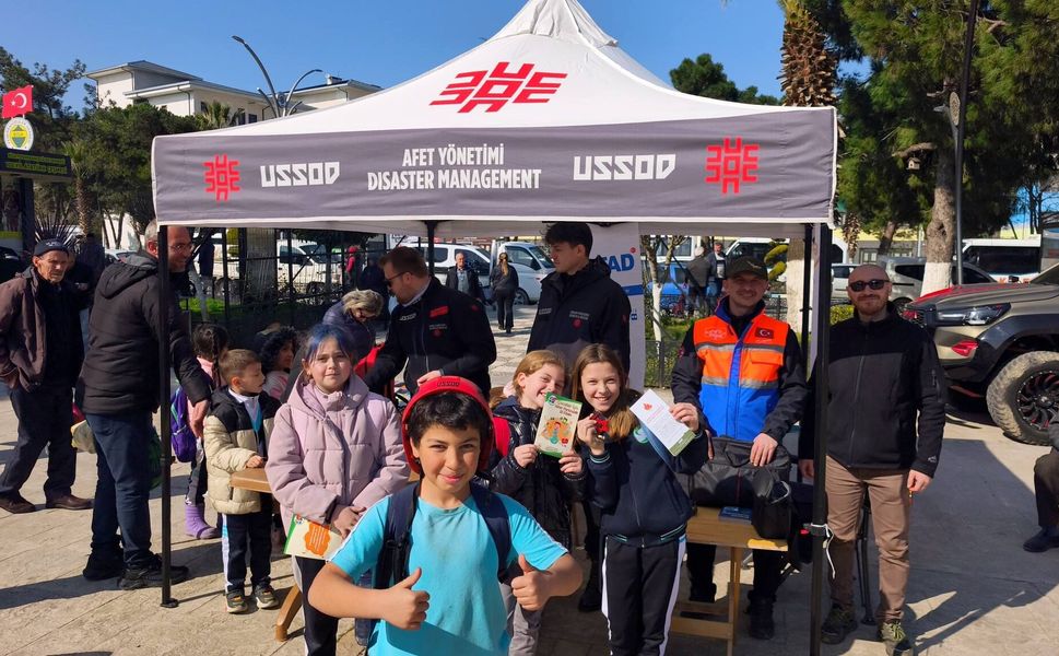 Biga'da deprem haftasına özel farkındalık etkinliği