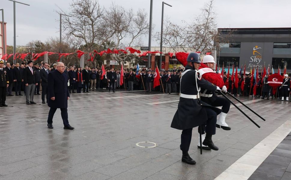 18 Mart Deniz Zaferi'nin 111. Yıldönümü Törenle Kutlandı