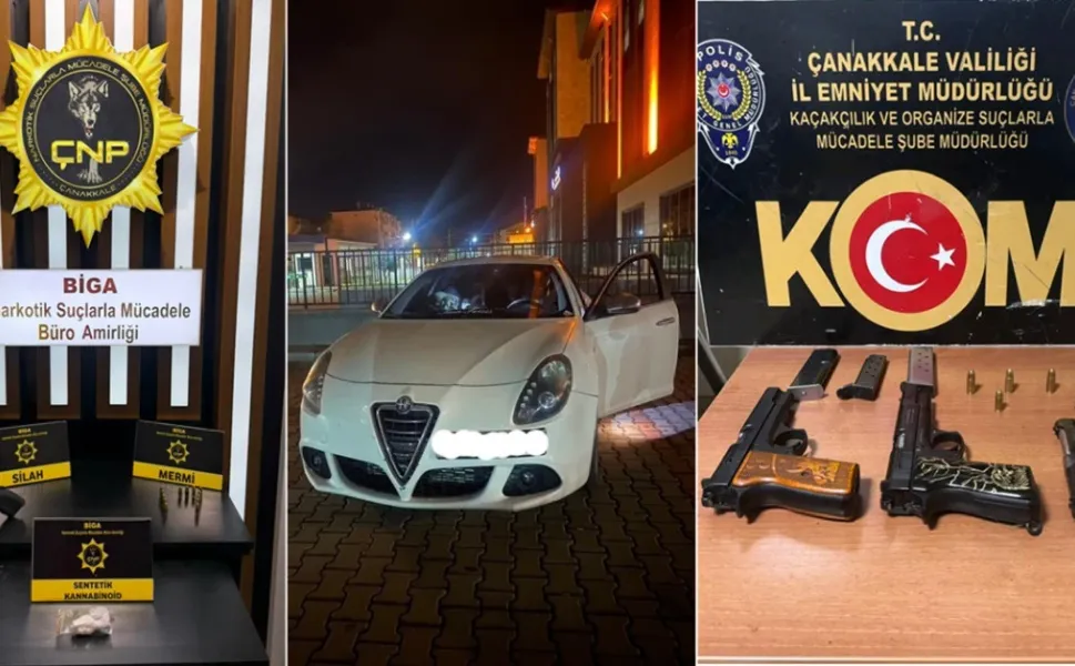 Çanakkale'de narkotik ve kaçakçılık operasyonu: 6 tutuklama