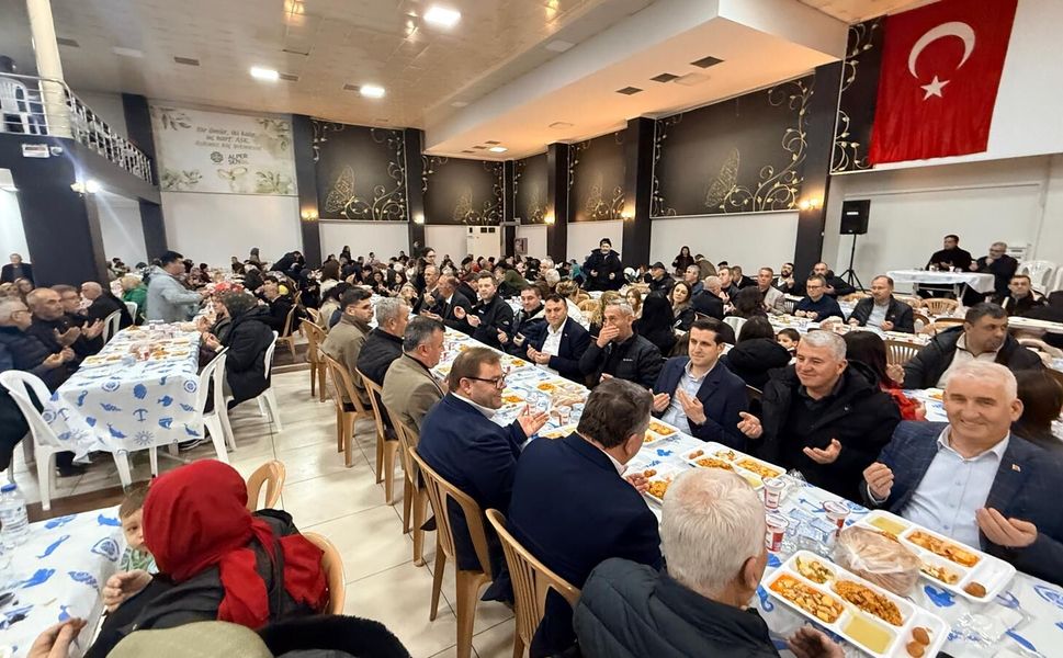 Pazarcılar iftarda buluştu