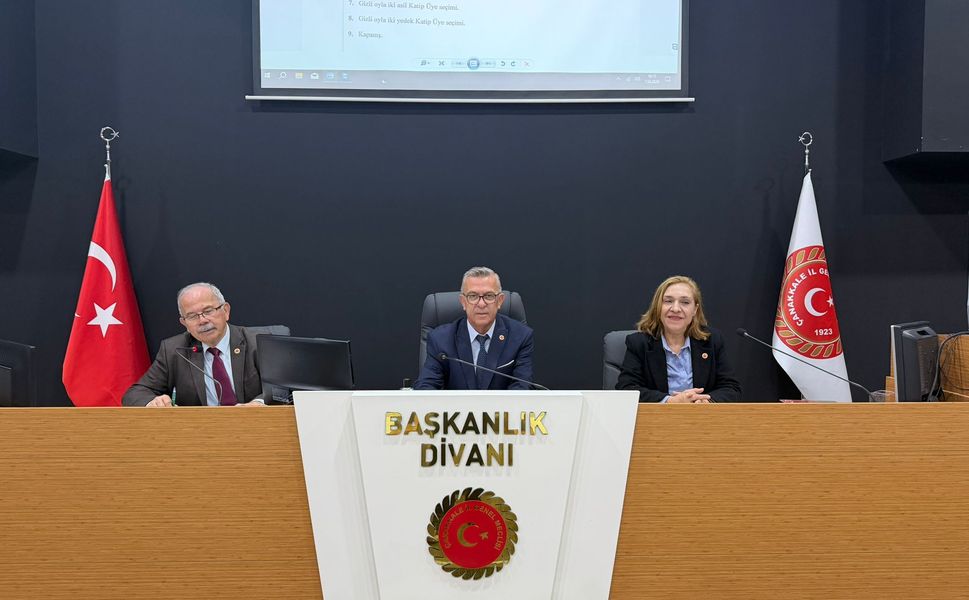 Rıdvan İpek, İl Genel Meclisi 1. Başkan Vekilliğine seçildi