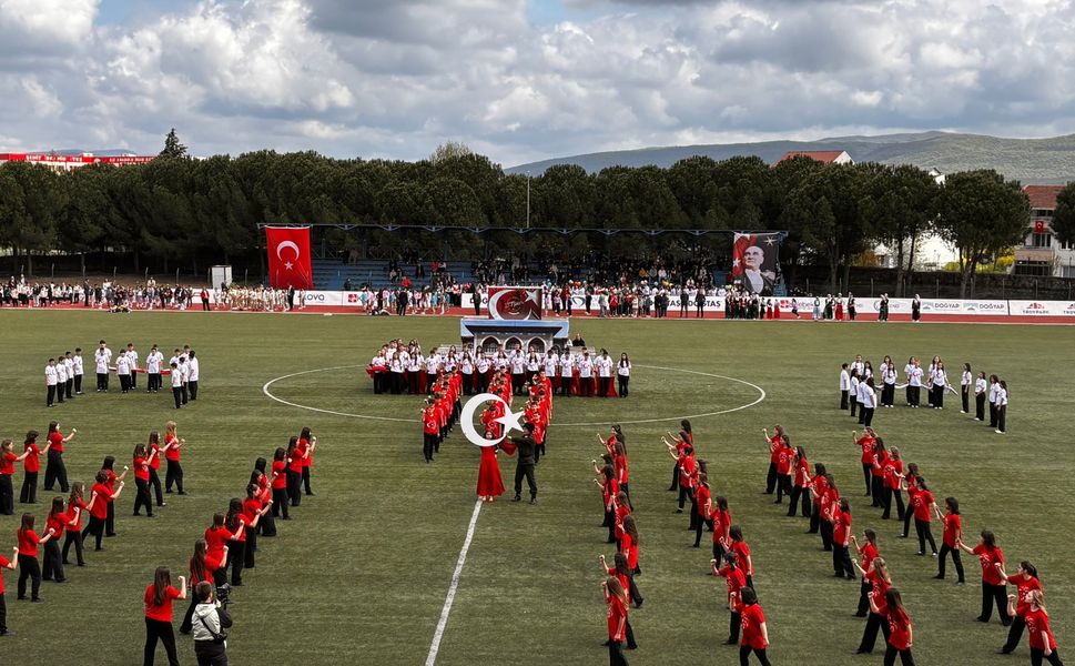 Egemenliğin 106. yılı Biga’da coşkuyla kutlandı