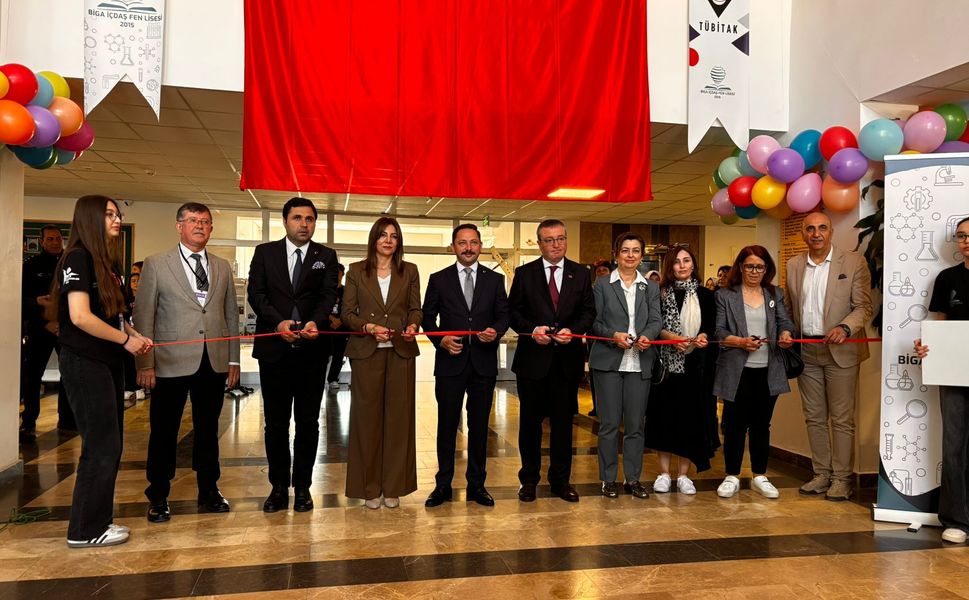 Biga İÇDAŞ Fen Lisesi bilimle şenlendi
