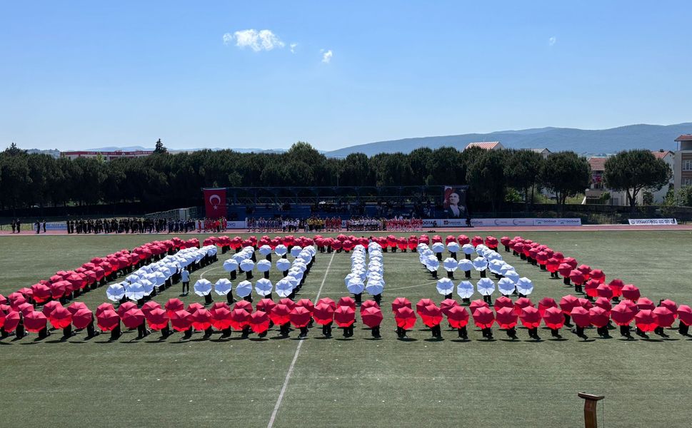 Biga'da 19 Mayıs coşkuyla kutlandı