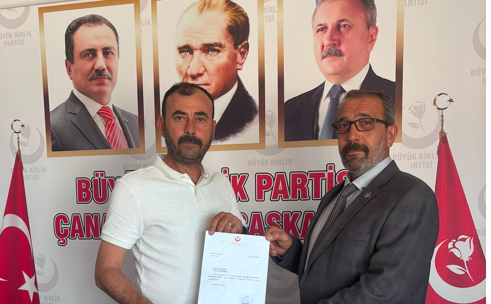 BBP Biga İlçe Başkanlığı’nda İlhan Meriç dönemi