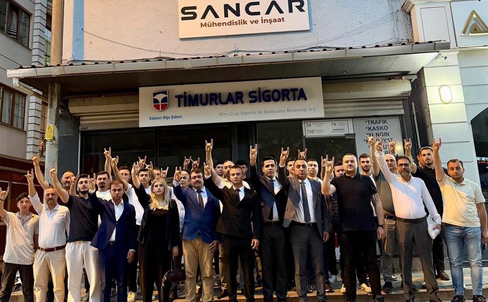 Biga Ülkü Ocaklarında bayrak değişimi