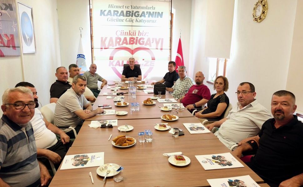 Karabiga’da aylık istişare toplantısı düzenlendi