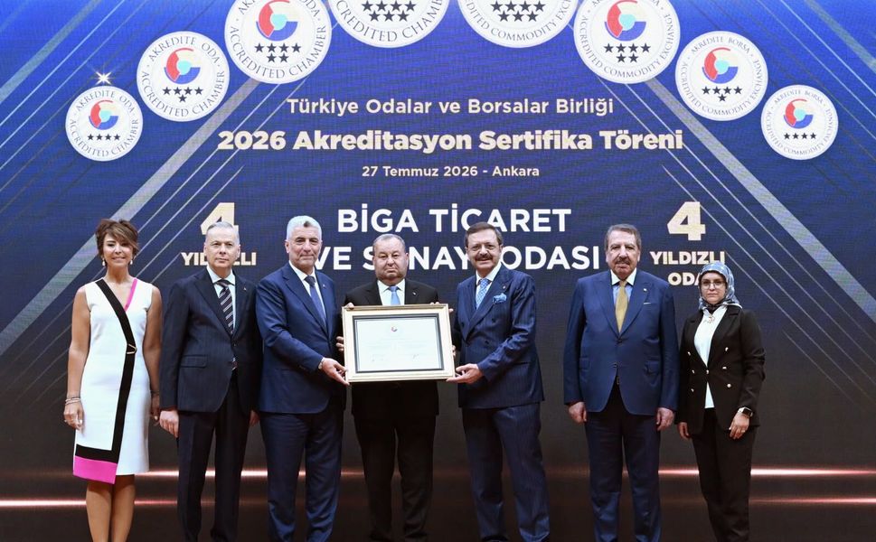 Biga TSO Başkanı Şadan Doğan: “Akredite oda olmanın gururunu yaşıyoruz”