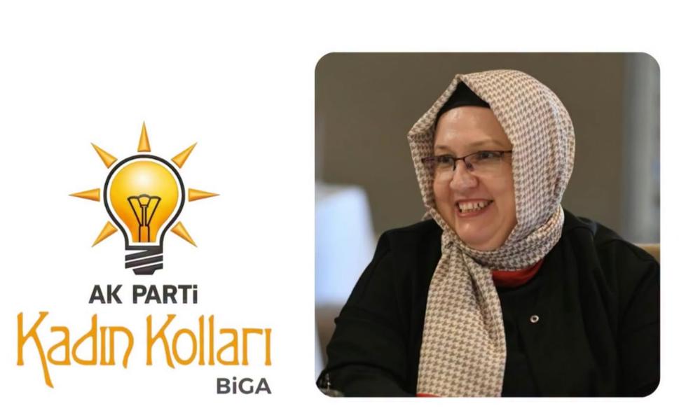 AK Parti Biga Kadın Kolları Başkanı Fatma Çiğdem Arslan İstifa Etti