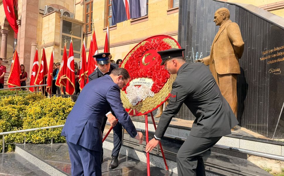 Biga'da 30 Ağustos Zafer Bayramı Coşkuyla Kutlandı
