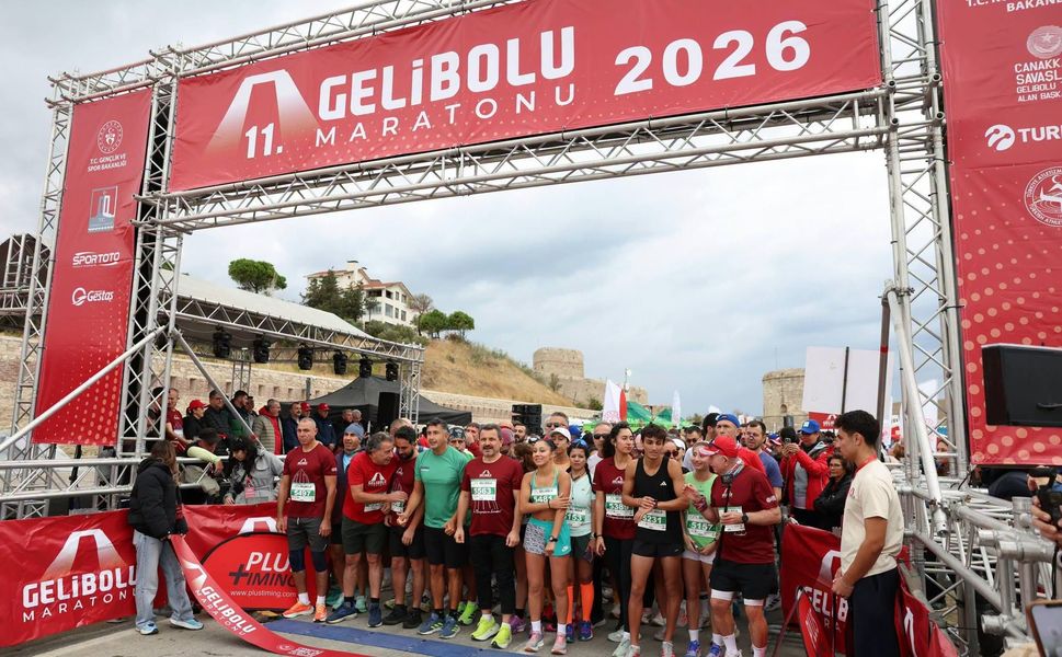 Tarihi Alanda "Her Adımda Bir İz": 11. Uluslararası Gelibolu Maratonu Koşuldu