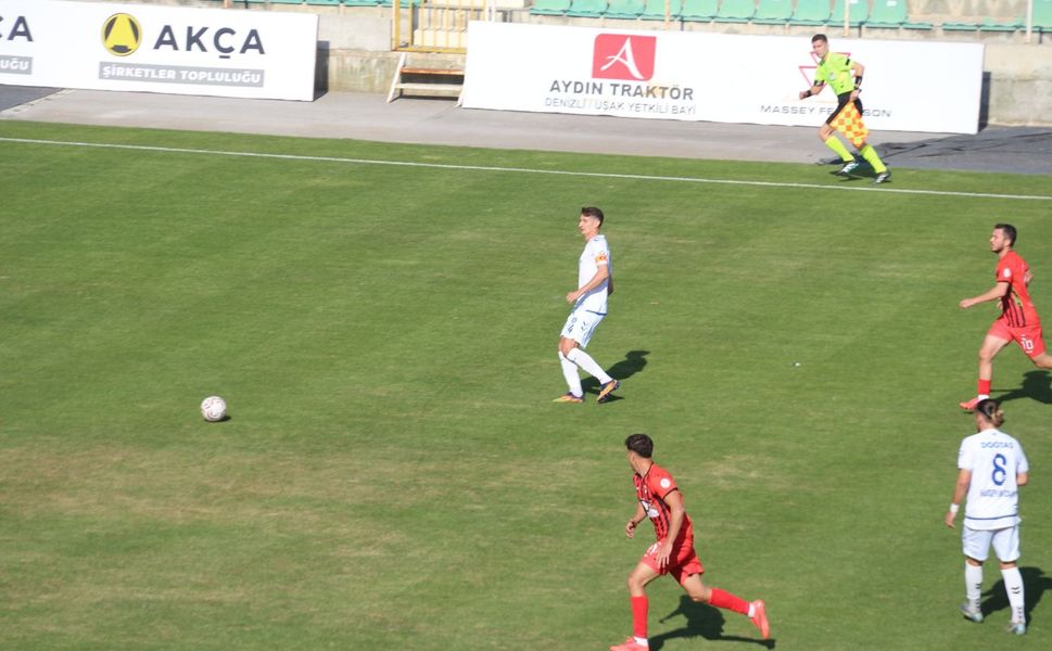 Bigaspor Denizli deplasmanından eli boş döndü: 2-0