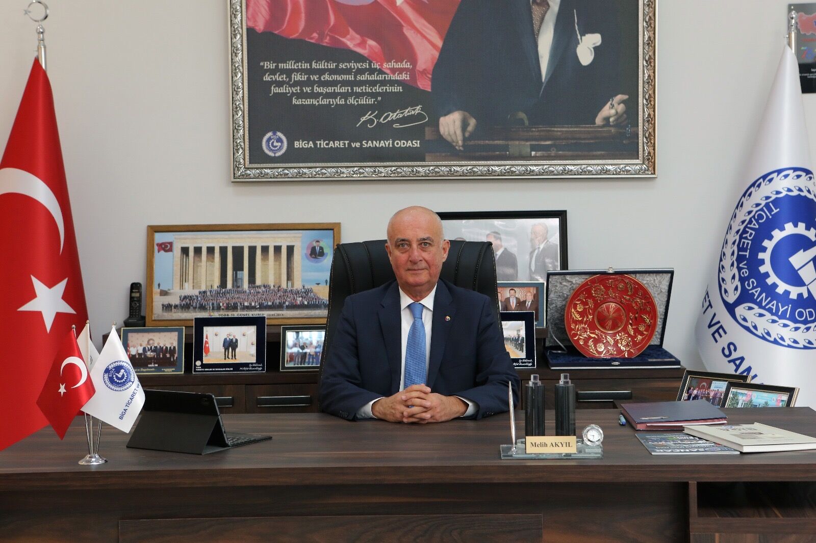 Biga TSO Meclis Başkanı Melih Akyıl vefat etti
