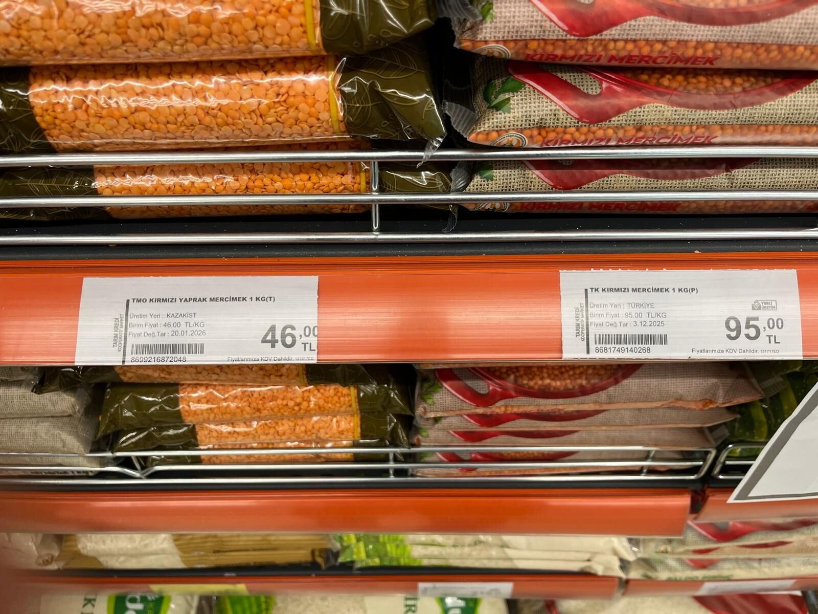 Koop Kırmızı Mercimek 1