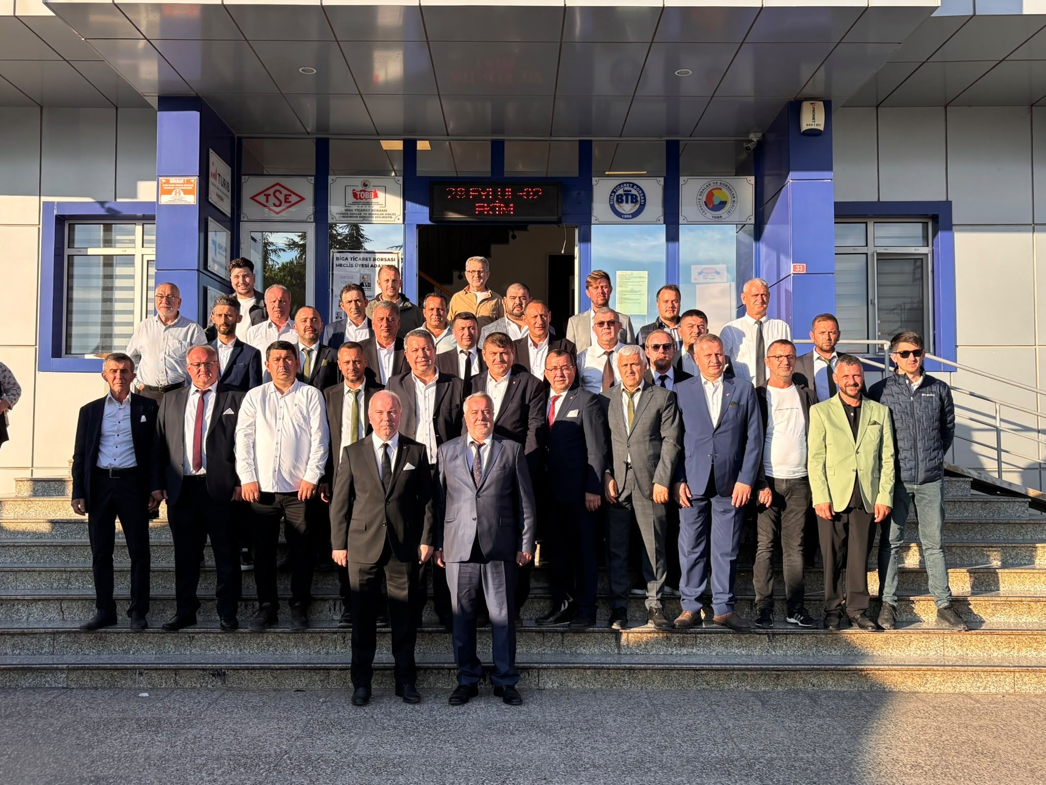Biga Ticaret Borsası'nda zafer Bülent Baş'ın: Sandıktan Beyaz Liste çıktı