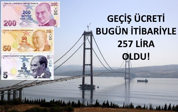 Köprüden Geçmek İçin Kim 257 Lira Öder?